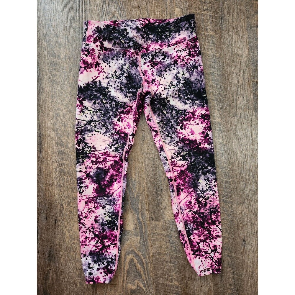 Womens M Calvin Klein crazy pattern leggings